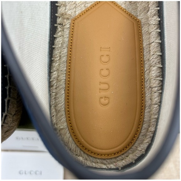 Gucci interlocking G
Espadrilles in blue denim size 9, made in Spain main image 6